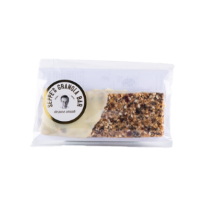Granola bar white chocolate